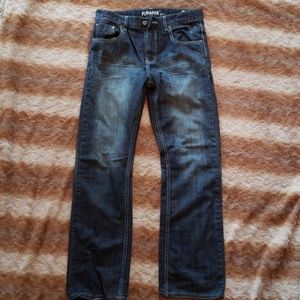 Young men jeans